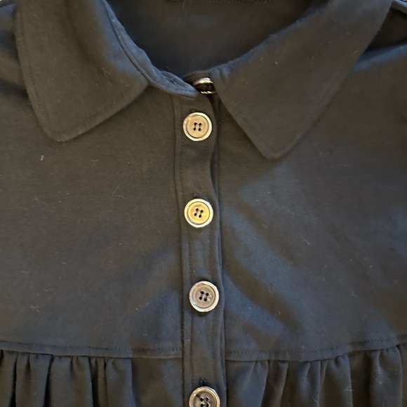 Marc Jacobs cotton Lycra Y2K Black Button-Down Dress - Picture 2 of 6